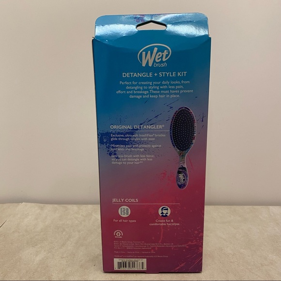 Wet Brush And Hair Turbans Set - Picture 6 of 8